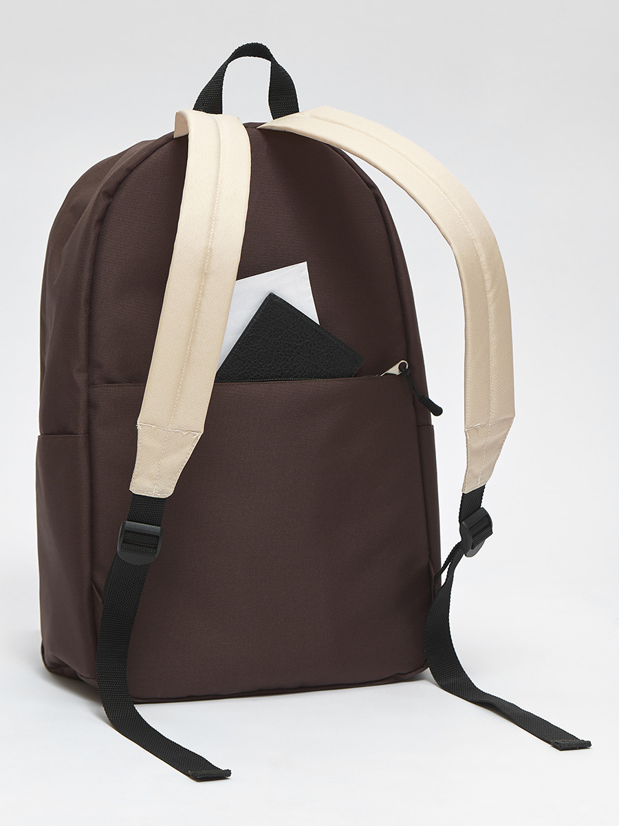 Рюкзак универсальный коричневый - фото 4 - id-p224835461