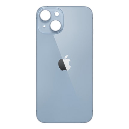 Задняя крышка для Apple iPhone 14 Plus (широкое отверстие под камеру), синяя, фото 2