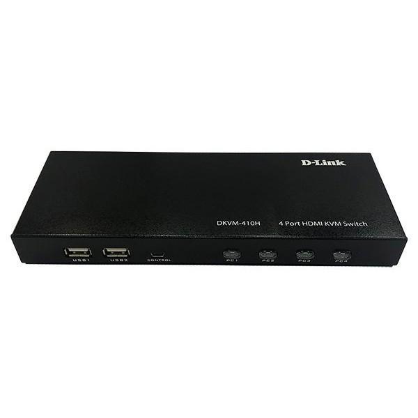 D-Link DKVM-410H/A2A, 4-портовый KVM-переключатель с портами HDMI и USB - фото 1 - id-p224835649