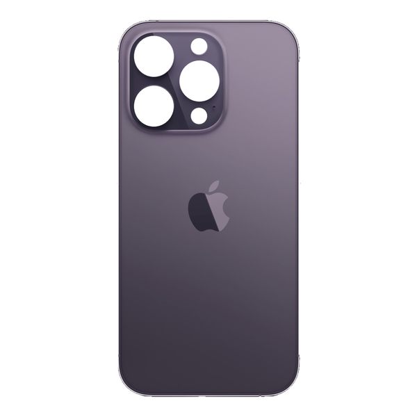 Задняя крышка для Apple iPhone 14 Pro Max (широкое отверстие под камеру), фиолетовая