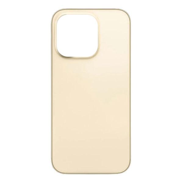 Задняя крышка для Apple iPhone 14 Pro Max (широкое отверстие под камеру), золотая