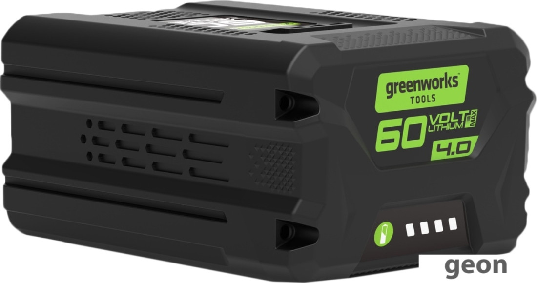 Аккумулятор Greenworks G60B4 (60В/4 Ah) - фото 1 - id-p224838604