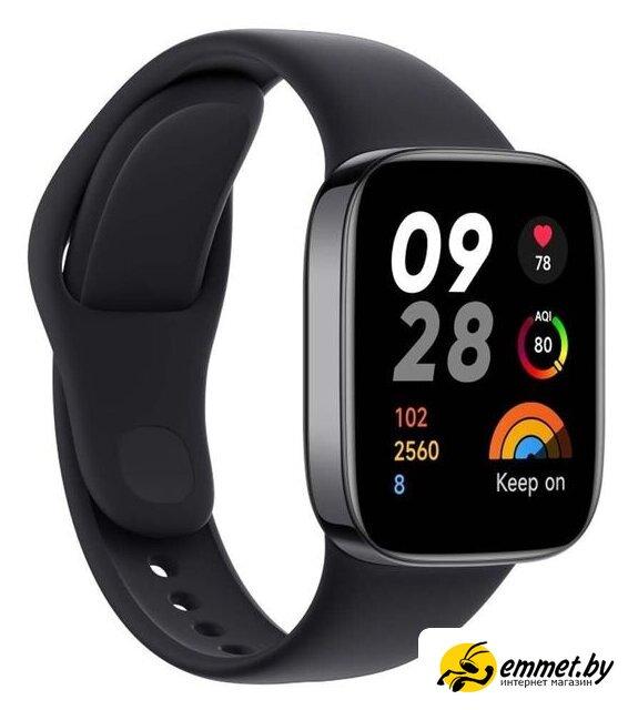 Умные часы Xiaomi Redmi Watch 3 Active (черный, международная версия) - фото 3 - id-p224838653