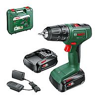 Дрель-шуруповерт Bosch EasyDrill 18V-40 аккум. патрон:быстрозажимной (06039D8005)