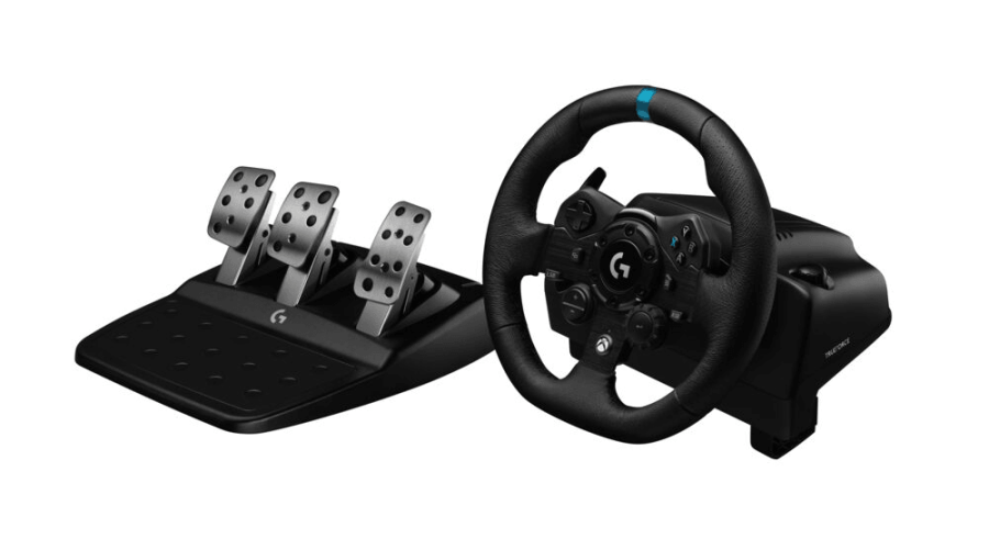 Руль Logitech 941-000151 G923 Steering Wheel - USB (PS4 and PC) - фото 1 - id-p224838977