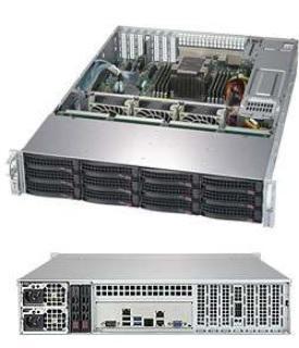 Серверная платформа Supermicro SuperStorage 2U Server 5029P-E1CTR12L noCPU(1)Scalable/TDP 70-205W/ no DIMM(8)/ - фото 1 - id-p224839015