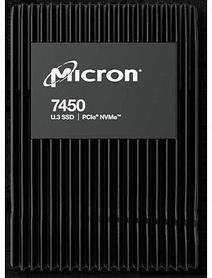 Серверные твердотельные накопители Micron SSD 7450 PRO, 3840GB, U.3(2.5" 15mm), NVMe, PCIe 4.0 x4, 3D TLC, R/W