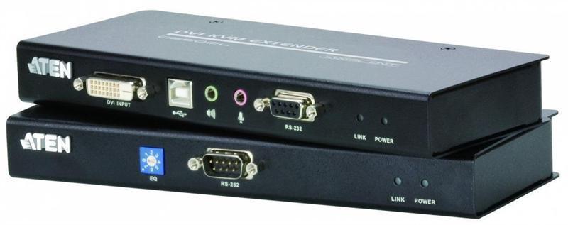 Удлинитель ATEN USB DVI Cat 5 KVM Extender (1024 x 768@60m) - фото 1 - id-p224839209