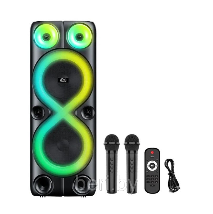 Портативная колонка ZQS-8238, акустическая система BT Speaker, 40 Вт - фото 2 - id-p224840055