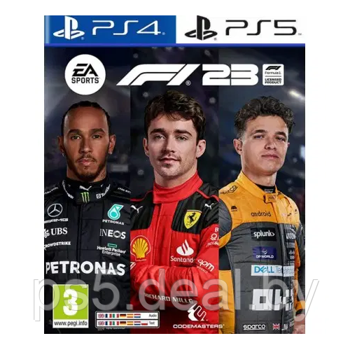 PS4 Уценённый диск обменный фонд Formula 1 23 для PlayStation 4 / Формула 1 ПС4 / F1 2023 - фото 1 - id-p224840032