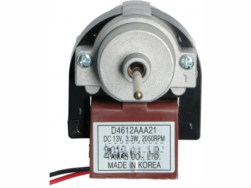 Двигатель (мотор) вентилятора для холодильника Daewoo, Bosch MTF708RF (00601067, D4612AAA21, DC 13V, 3.3W, - фото 4 - id-p139666782