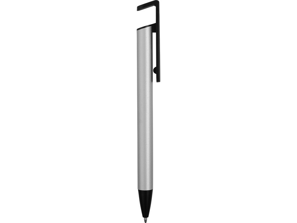 Ручка-подставка шариковая Кипер Металл, серебристый - фото 4 - id-p224840876