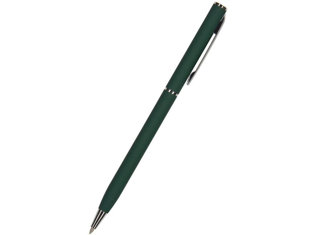 Ручка Palermo шариковая автоматическая, зеленый металлический корпус, 0,7 мм, синяя - фото 1 - id-p224840890