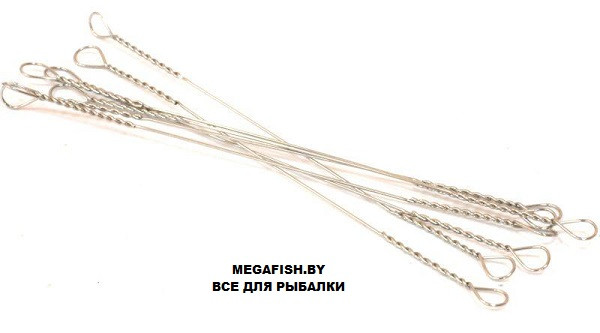 Поводок Контакт струна STR (25 см; 0.4 мм; 15 кг) - фото 1 - id-p224845365