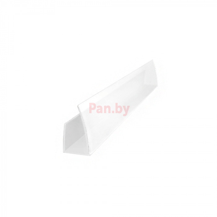 Торцевой профиль для поликарбоната Royalplast 10 мм Опал, 2100мм - фото 1 - id-p224846475