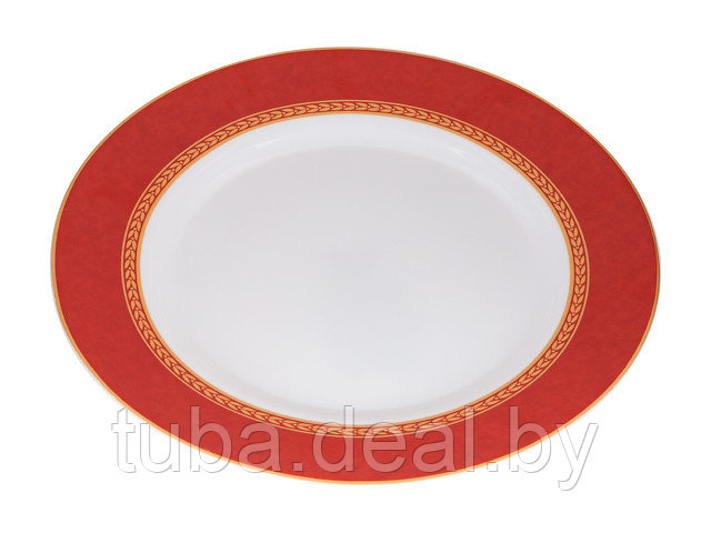 Тарелка десертная стеклокерамическая, 200 мм, круглая, AMEERAH RED (Амира рэд), DIVA LA OPALA (Sovrana - фото 1 - id-p224845502