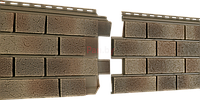 Фасадная панель (цокольный сайдинг) Ю-пласт Стоун хаус S-Lock Клинкер Нордик Песок