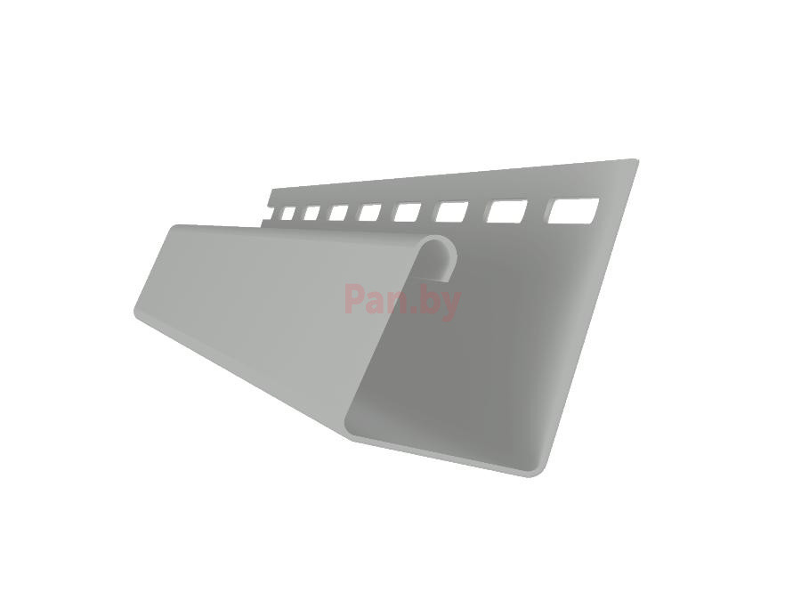 J-профиль для фасадных панелей Grand Line Серый - фото 1 - id-p224845540