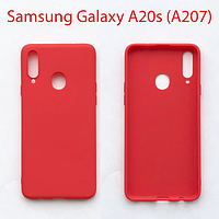 Чехол бампер Samsung Galaxy A20s SM-A207F красный