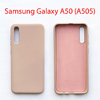 Чехол бампер Samsung Galaxy A50 SM-A505F бежевый