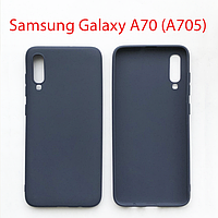 Чехол бампер Samsung Galaxy A70 SM-A705F синий