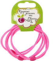 Набор резинок для волос Cherry Mary R6017 №01, 3 шт., розовый
