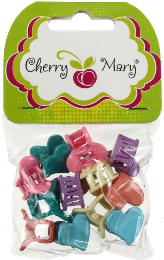 Набор заколок для волос Cherry Mary Z6104 №02, 12 шт., разноцветные - фото 2 - id-p224854668