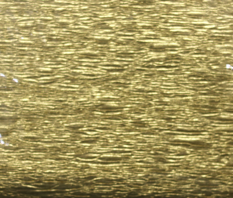 Бумага крепированная «Каляка-Маляка» золотистая металлизированная