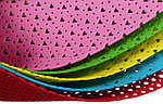Набор цветной пористой резины (фоамиран) ArtSpace (перфорированный) А4, 5 цветов, 5 л., перфорированная