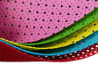 Набор цветной пористой резины (фоамиран) ArtSpace (перфорированный) А4, 5 цветов, 5 л., перфорированная