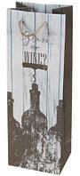 Пакет подарочный для бутылки ArtSpace 12*36*8,5 см, матовое ламинирование, Retro Style