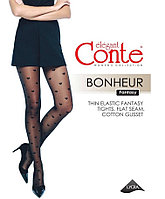Колготки женские капроновые Conte Elegant Bonheur 20 Den размер 4, Nero