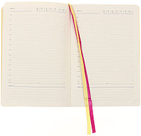 Ежедневник недатированный Berlingo Radiance 143*210 мм, 136 л., желтый/розовый градиент