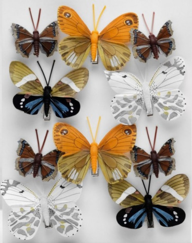 Бабочка для декора и флористики ассорти (цена за 1 шт.) - фото 2 - id-p224854791