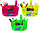 Органайзер настольный ErichKrause Victoria Neon Solid 13 предметов, цвет подставки - ассорти, фото 2