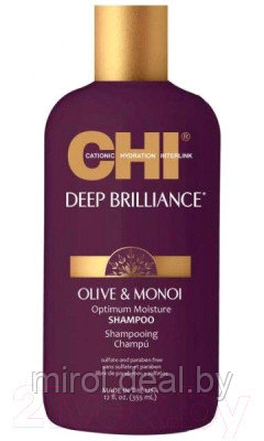 Шампунь для волос CHI Deep Brilliance Olive&Monoi Optimum Moisture - фото 1 - id-p224855375