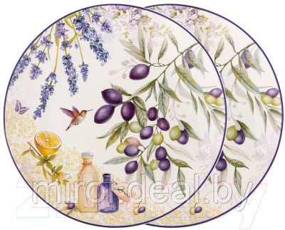 Набор тарелок Lefard Прованс оливки / 104-600 - фото 1 - id-p224855644