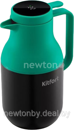 Кувшин-термос Kitfort KT-1240-2 1.6л (черный/зеленый) - фото 1 - id-p224857507