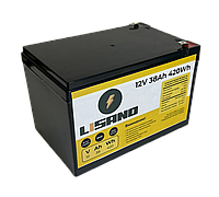 Аккумулятор Li-Ion LiSANO 12V 38Ah 180W для эхолота