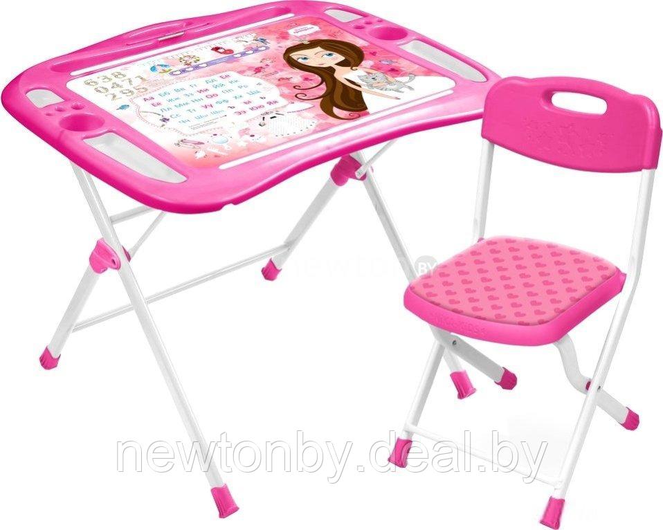 Складной стол Nika NKP1/3 Маленькая принцесса (розовый)