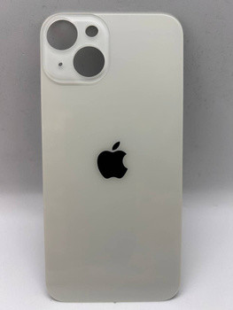 Задняя крышка для Apple iPhone 14 (широкое отверстие под камеру), белая