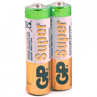 Батарейки AA большие GP Super 2 шт. LR6/15A