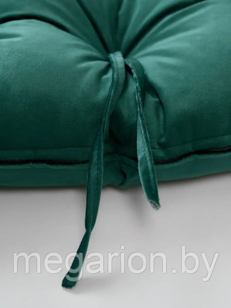 Подушка для одноместного подвесного кресла изумрудно-зеленый 115х120х10см - фото 8 - id-p201794394