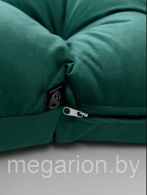 Подушка для одноместного подвесного кресла изумрудно-зеленый 115х120х10см - фото 9 - id-p201794394