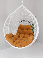 Подушка для подвесного кресла 115х120х10 Желтый