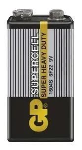 Батарейка крона GP Supercell 6F22/1604S 9V - фото 1 - id-p224858089