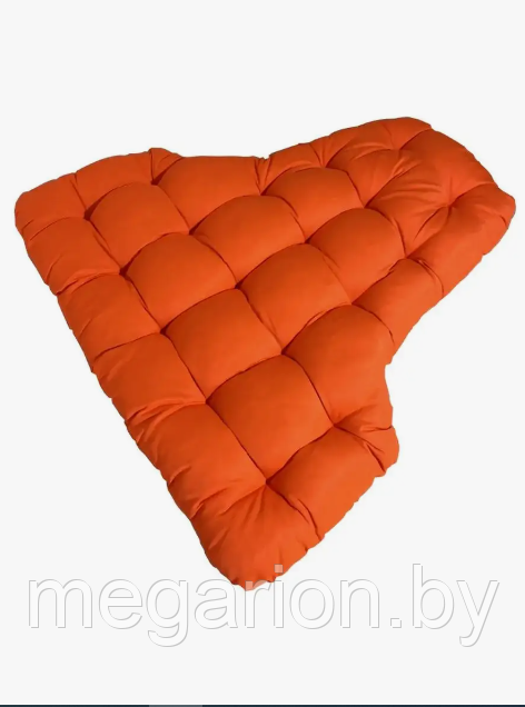 Подушка для одноместного подвесного кресла оранжевый 115х120х10см - фото 3 - id-p224858095