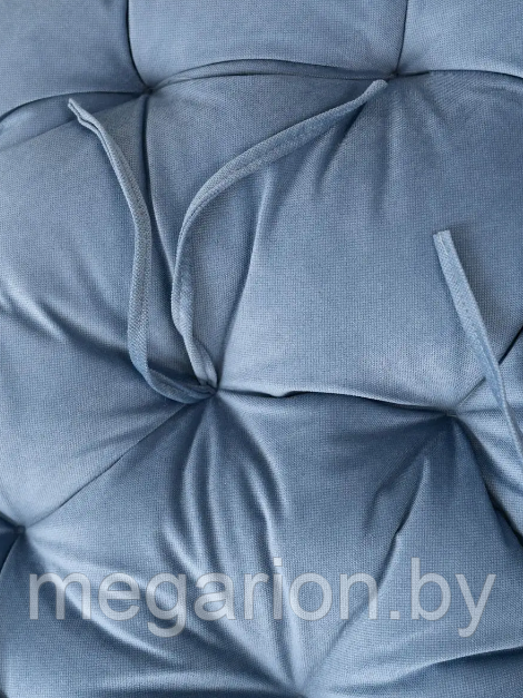 Подушка для одноместного подвесного кресла серо-голубая 120х120х10см - фото 9 - id-p201795264