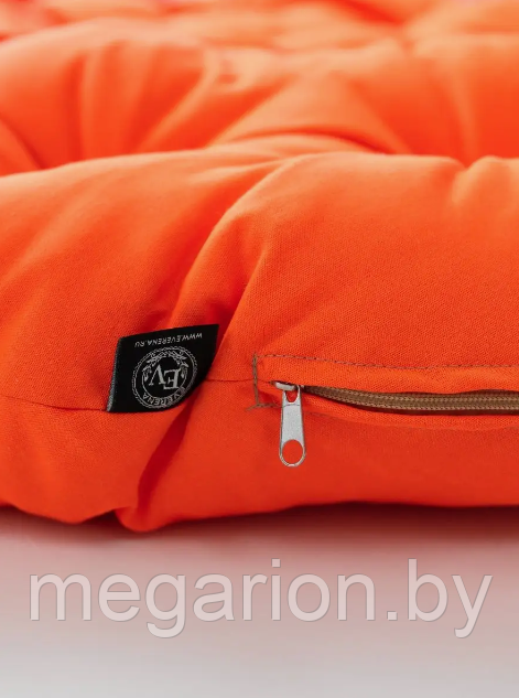 Подушка для одноместного подвесного кресла оранжевый 120х120х10см - фото 5 - id-p201796741