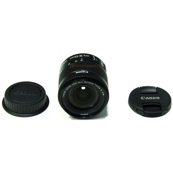 Объектив Canon EF-S 18-55mm f/4-5.6 IS STM - фото 5 - id-p224866625
